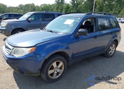 2011 Subaru Forester 2.5X из США, поврежденный, VIN JF2SHABC5BG768650